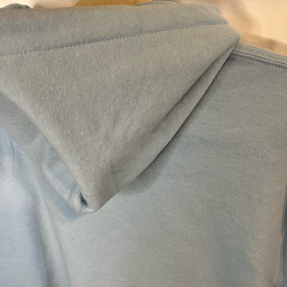 Molang Better Together Blue Hoodie Size M Fries Catsup - Picture 3 of 9